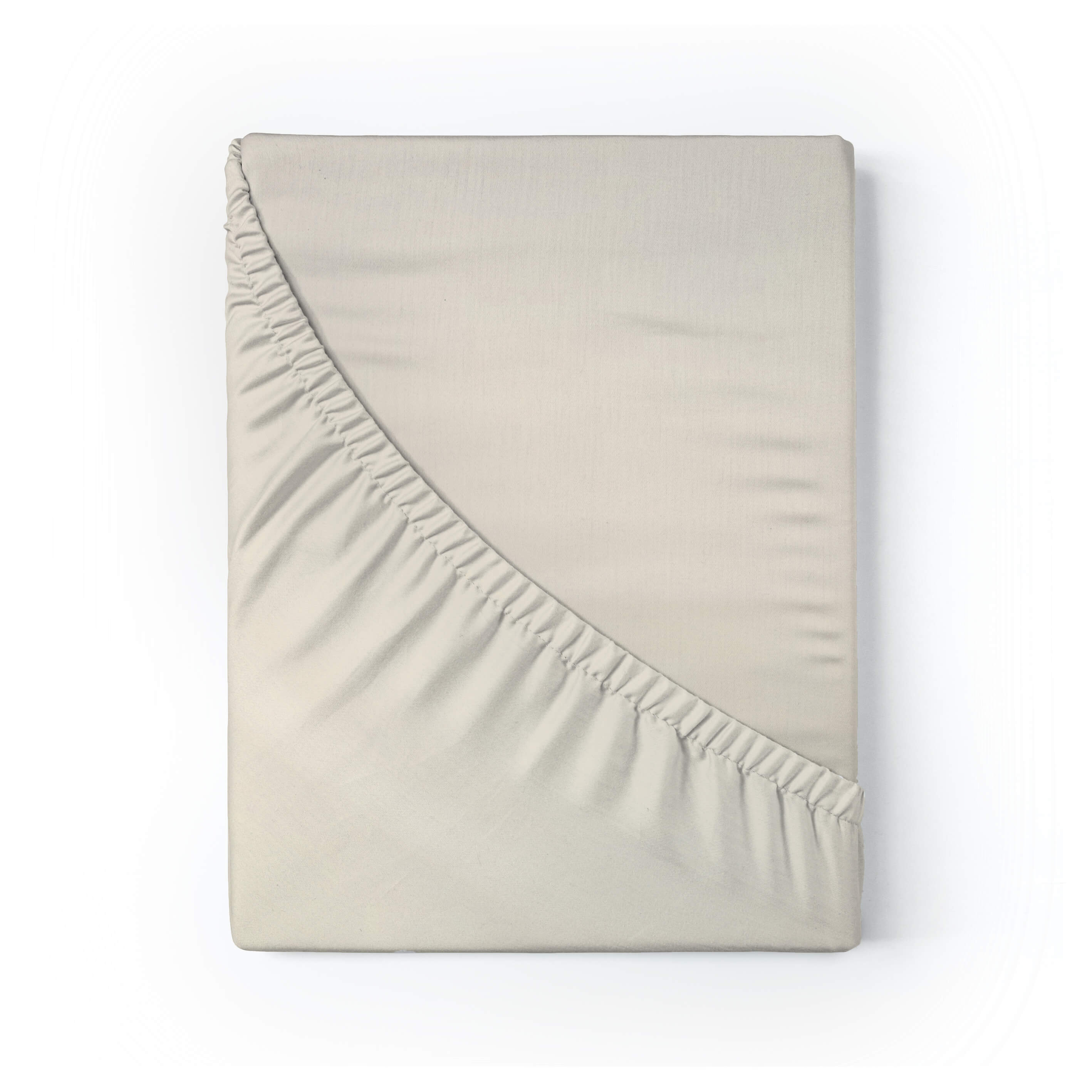 AIZOME Crib Fitted Sheet Virgin Cotton Folded