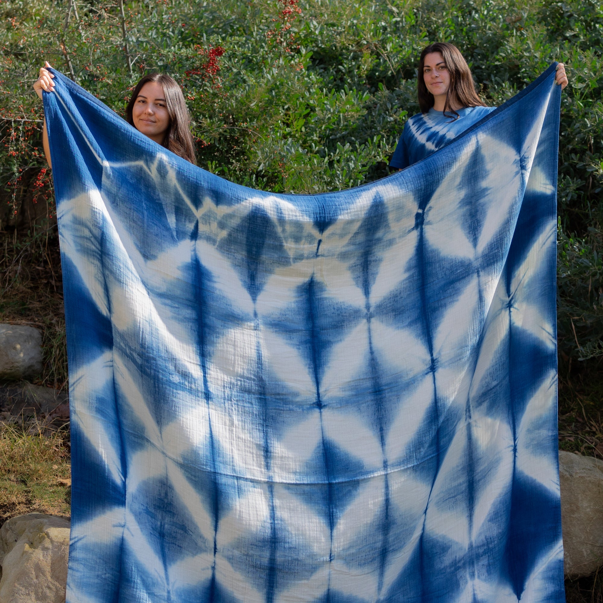 Bed Throw Yūgen - AIZOME (North America) - AIZOME