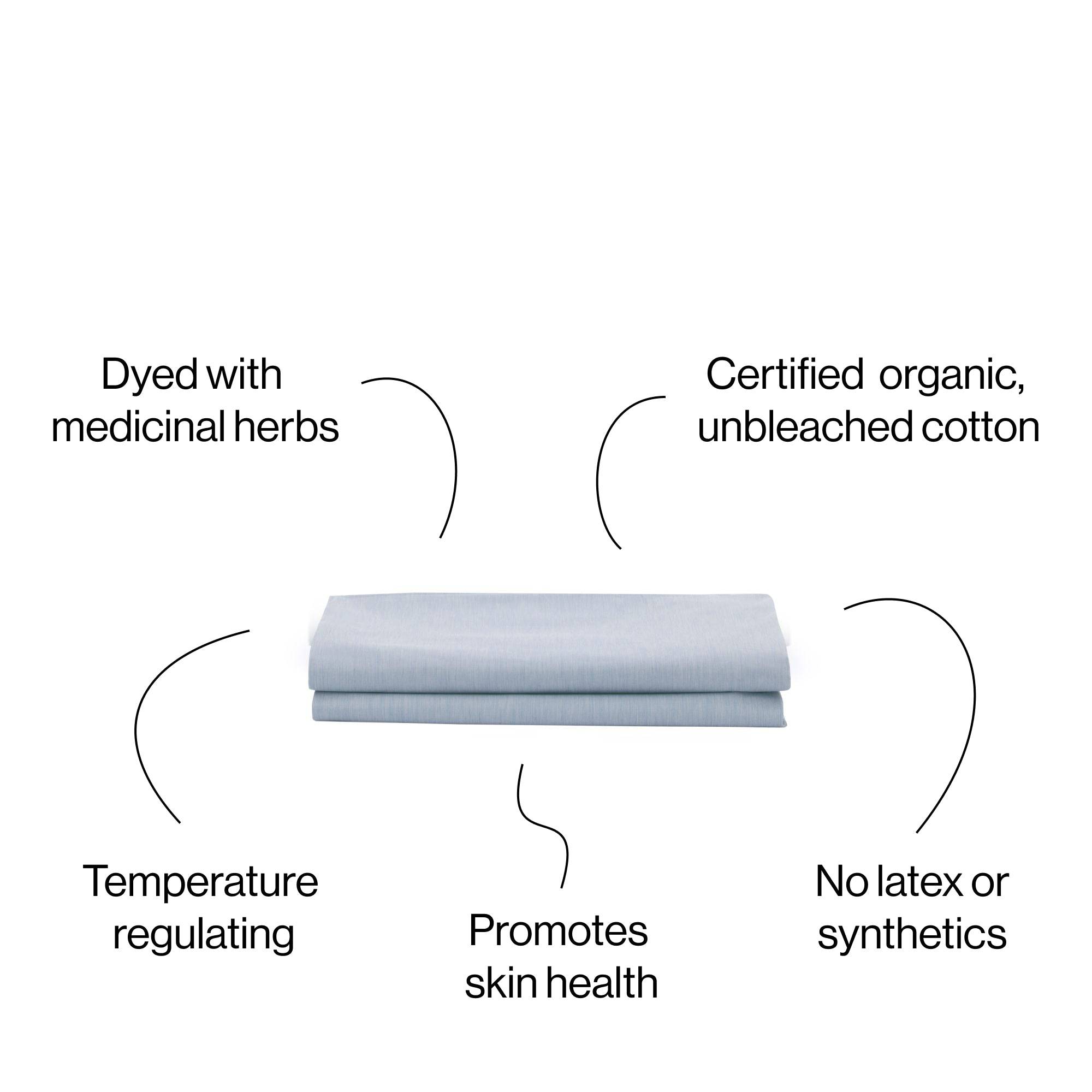 Elastic - free Organic Bottom Sheet - AIZOME (North America) - AIZOME