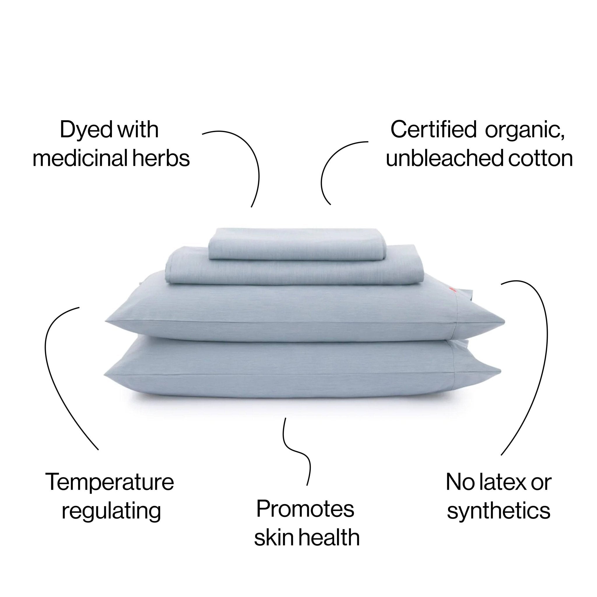 Elastic - free Organic Sheet Set - AIZOME (North America) - AIZOME