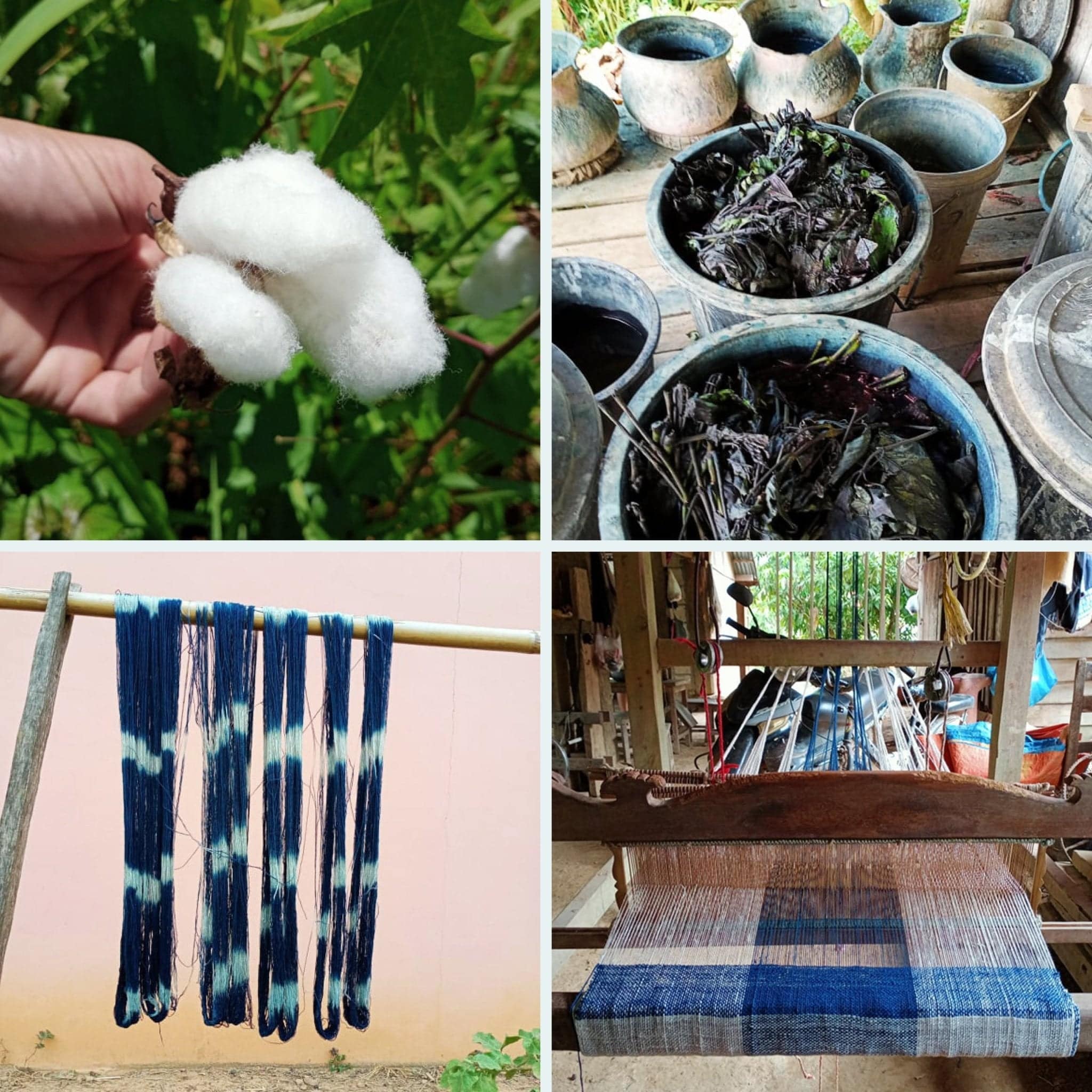 Handcrafted Indigo Scarf - AIZOME (North America) - AIZOME
