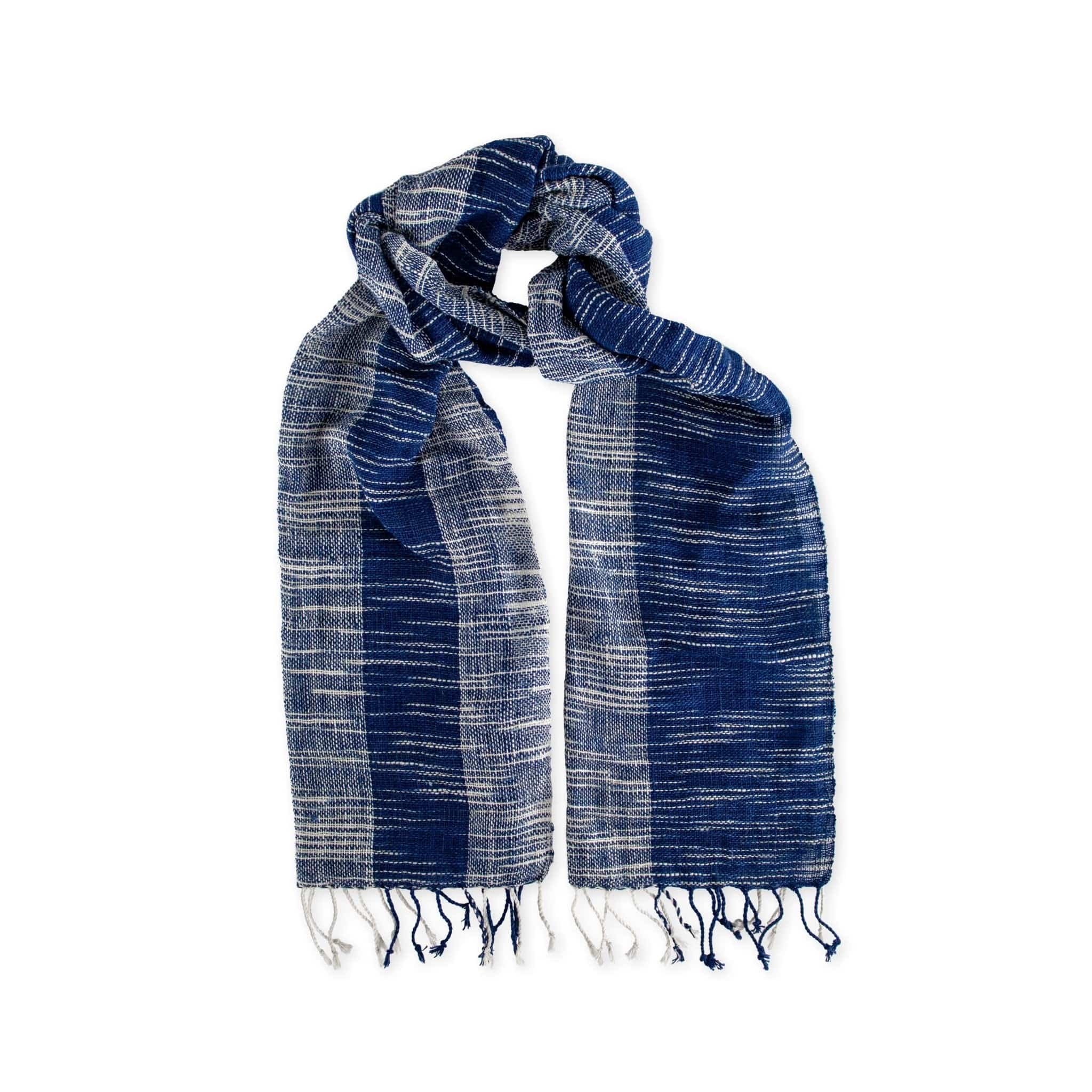 Handcrafted Indigo Scarf - AIZOME (North America) - AIZOME