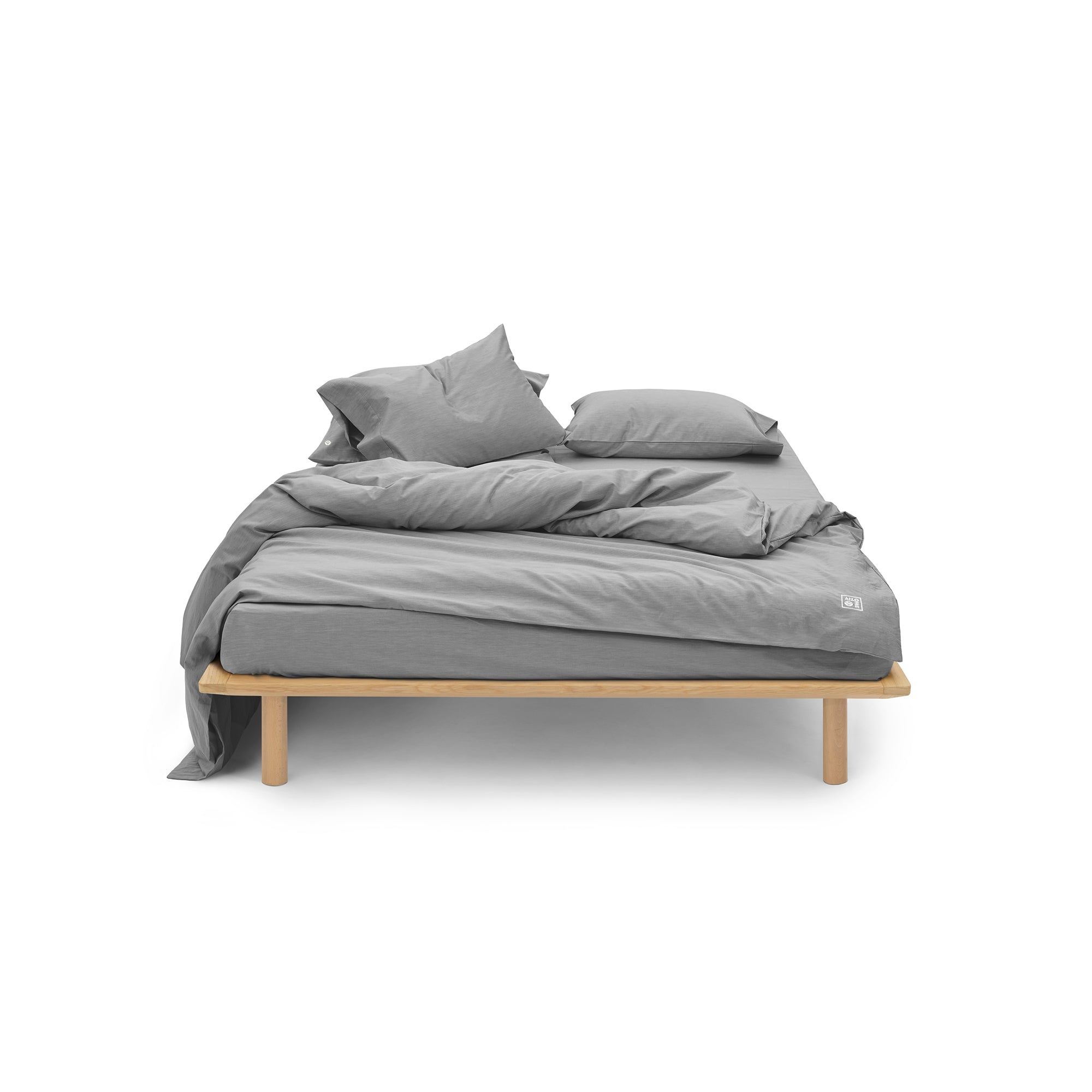 Bedding Set - color:carbon-haze
