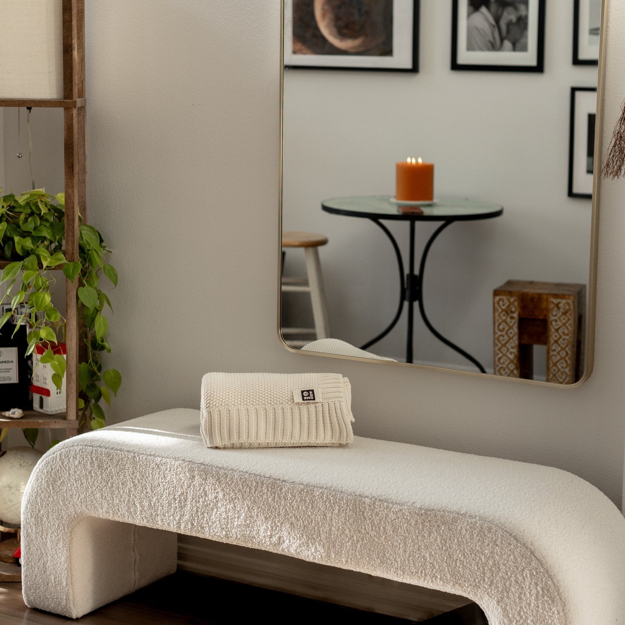 Regenerative Organic Knitted Blanket - AIZOME (North America) - AIZOME