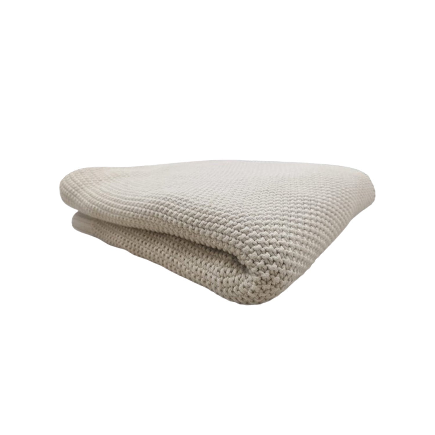 Regenerative Organic Knitted Blanket EU - AIZOME Europe - AIZOME