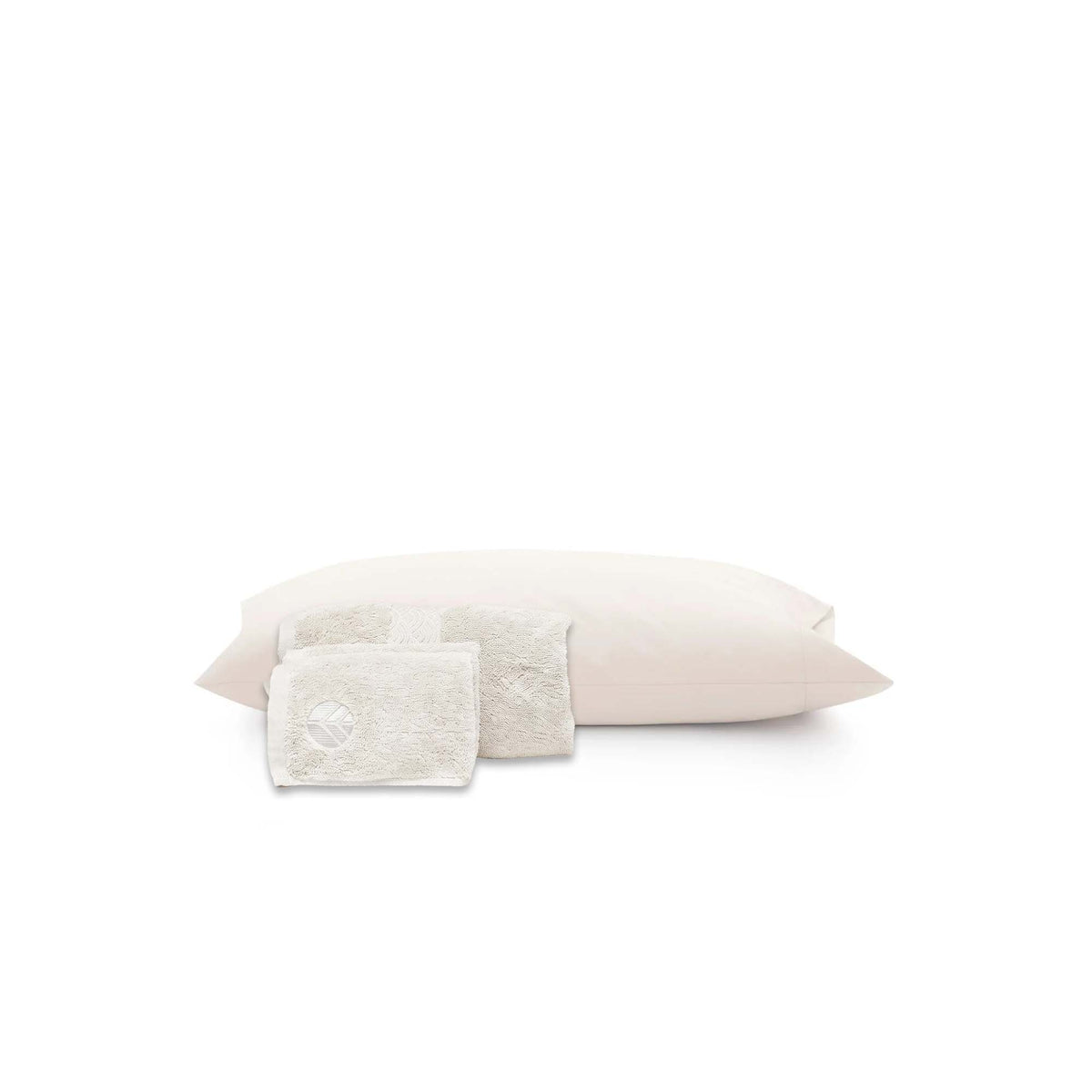 Organic Towel Set - color:virgin-cotton