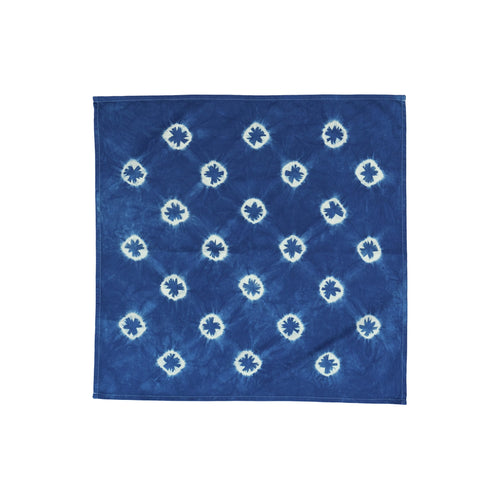 Hanakotoba colourway, hand-dyed indigo.