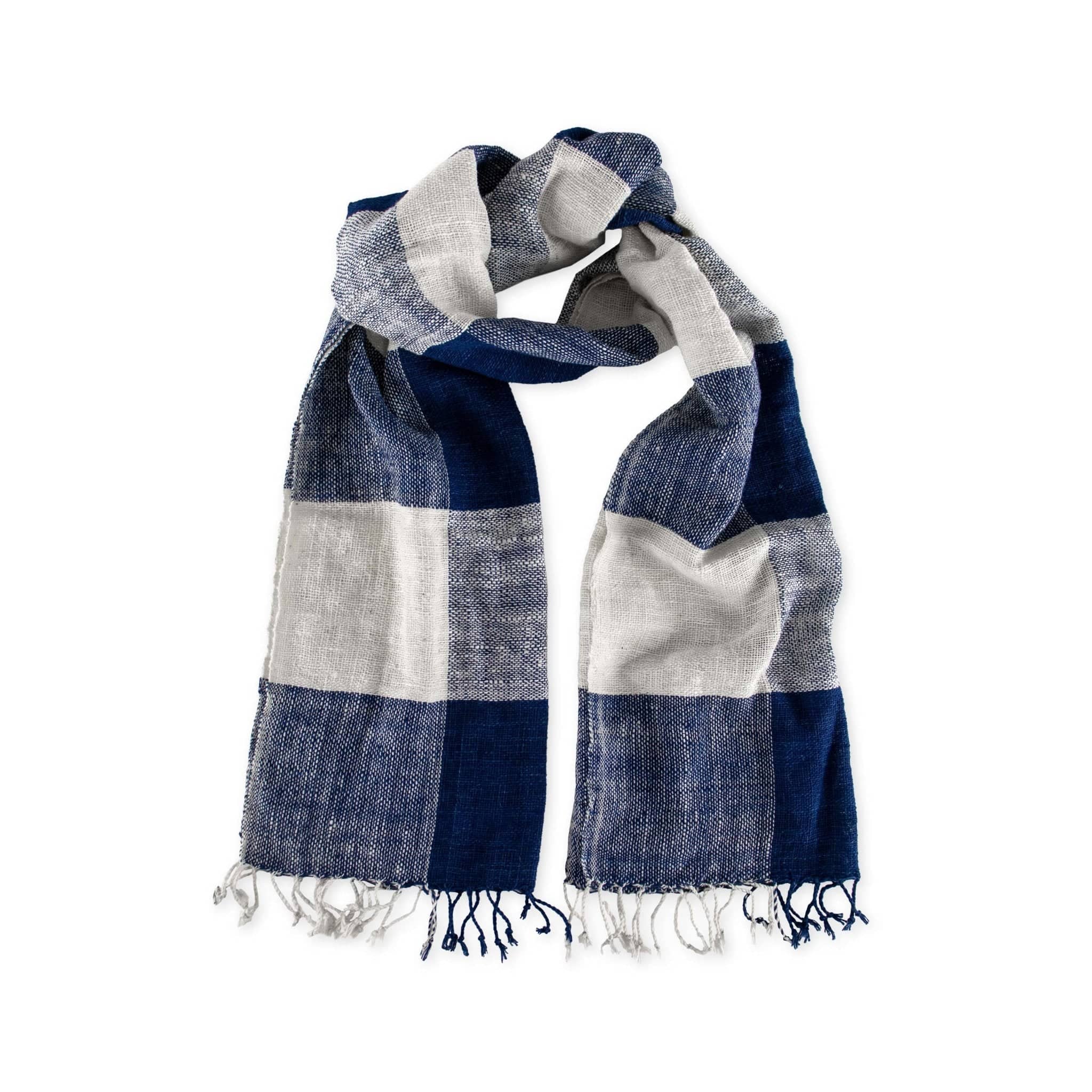Handcrafted Indigo Scarf - AIZOME (North America) - AIZOME