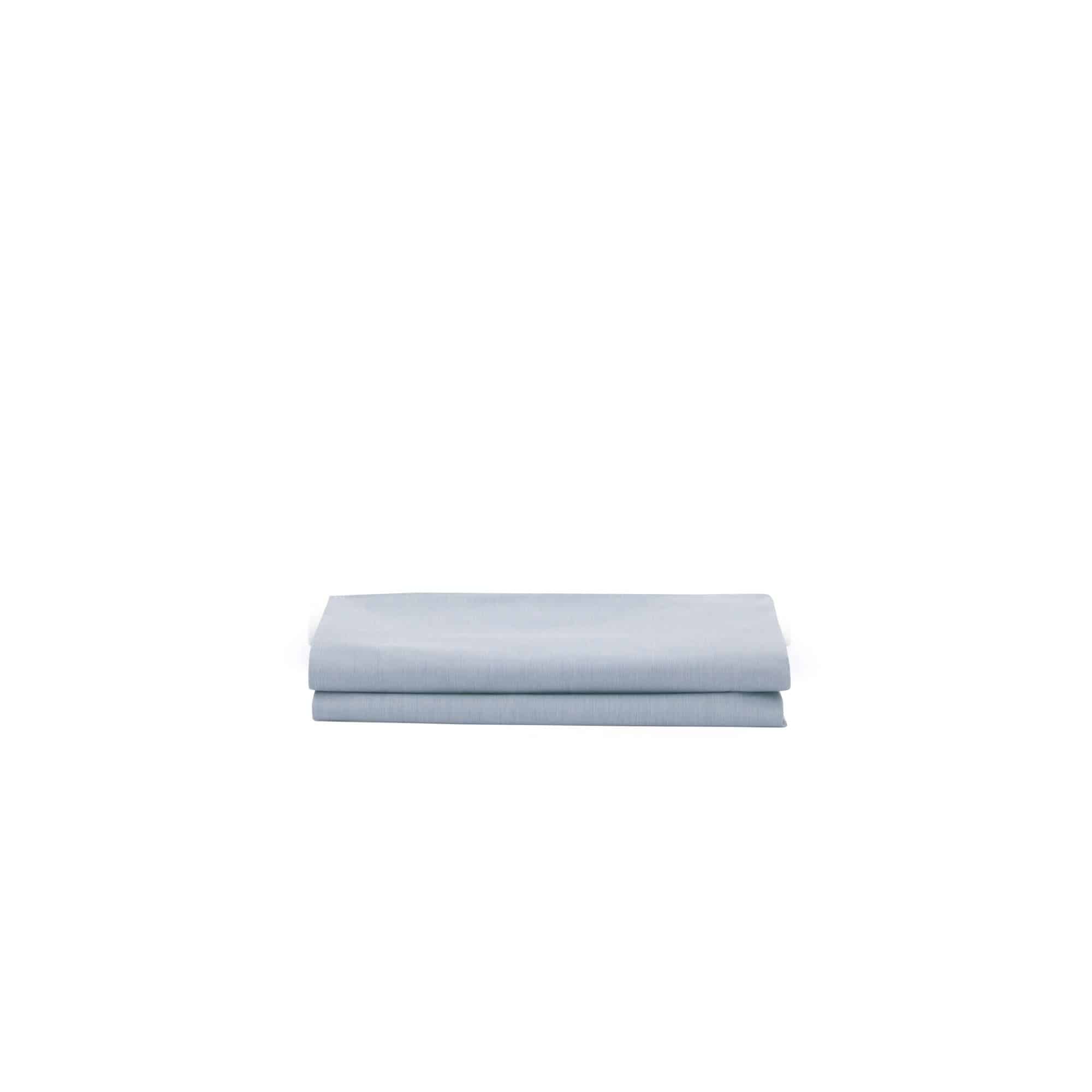 Organic Fitted Sheet - AIZOME (North America) - AIZOME color:natural-indigo