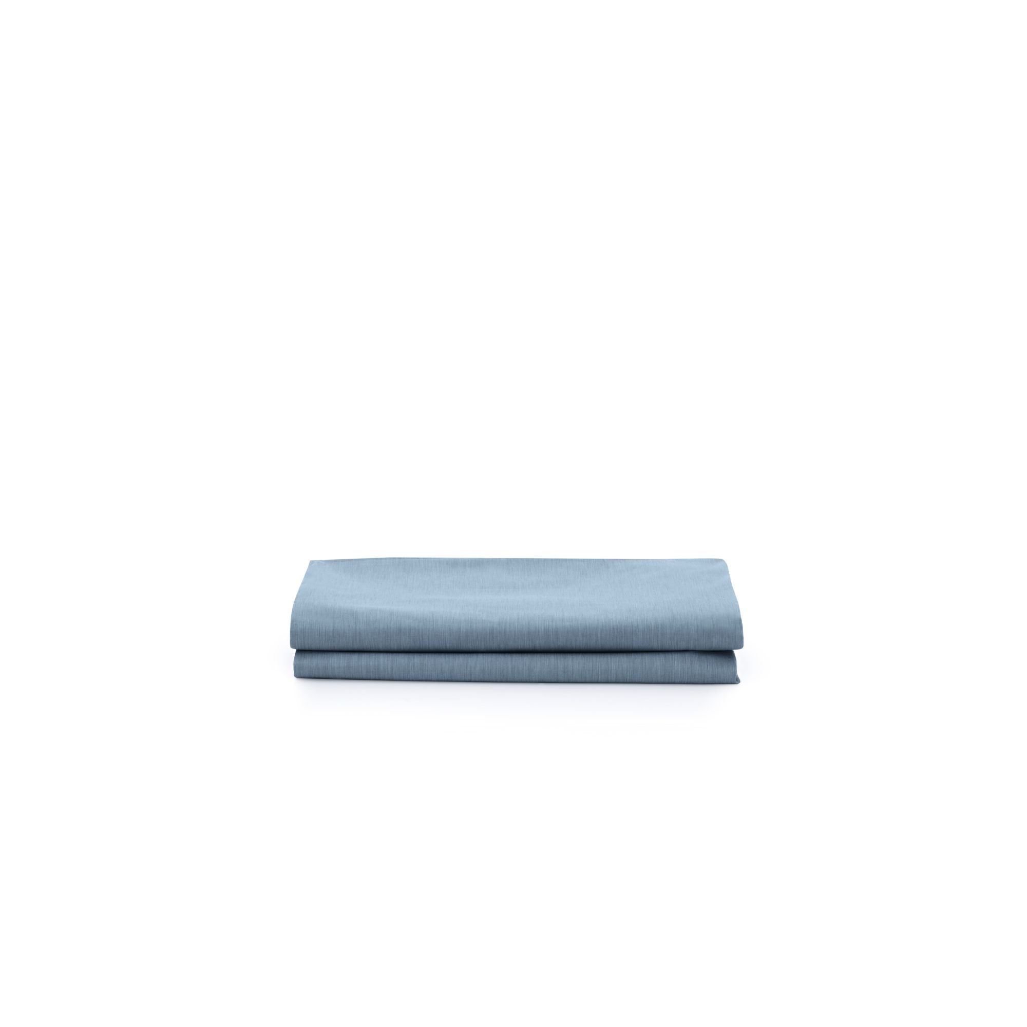 Organic Fitted Sheet - AIZOME (North America) - AIZOME color:deep-indigo