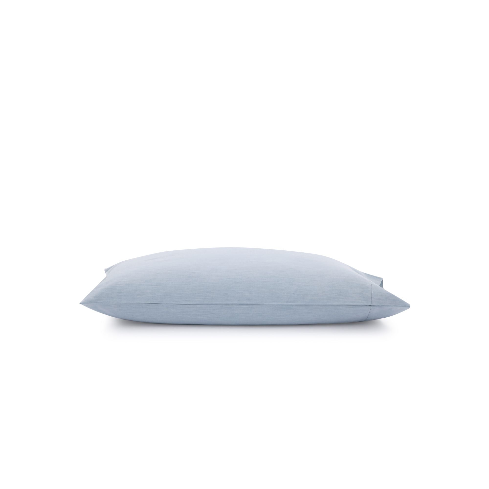 Organic Pillowcase - AIZOME (North America) - AIZOME color:natural-indigo
