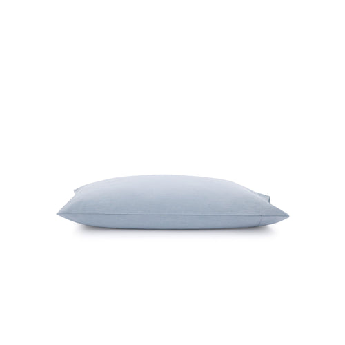 Organic Pillowcase - AIZOME (North America) - AIZOME color:natural-indigo
