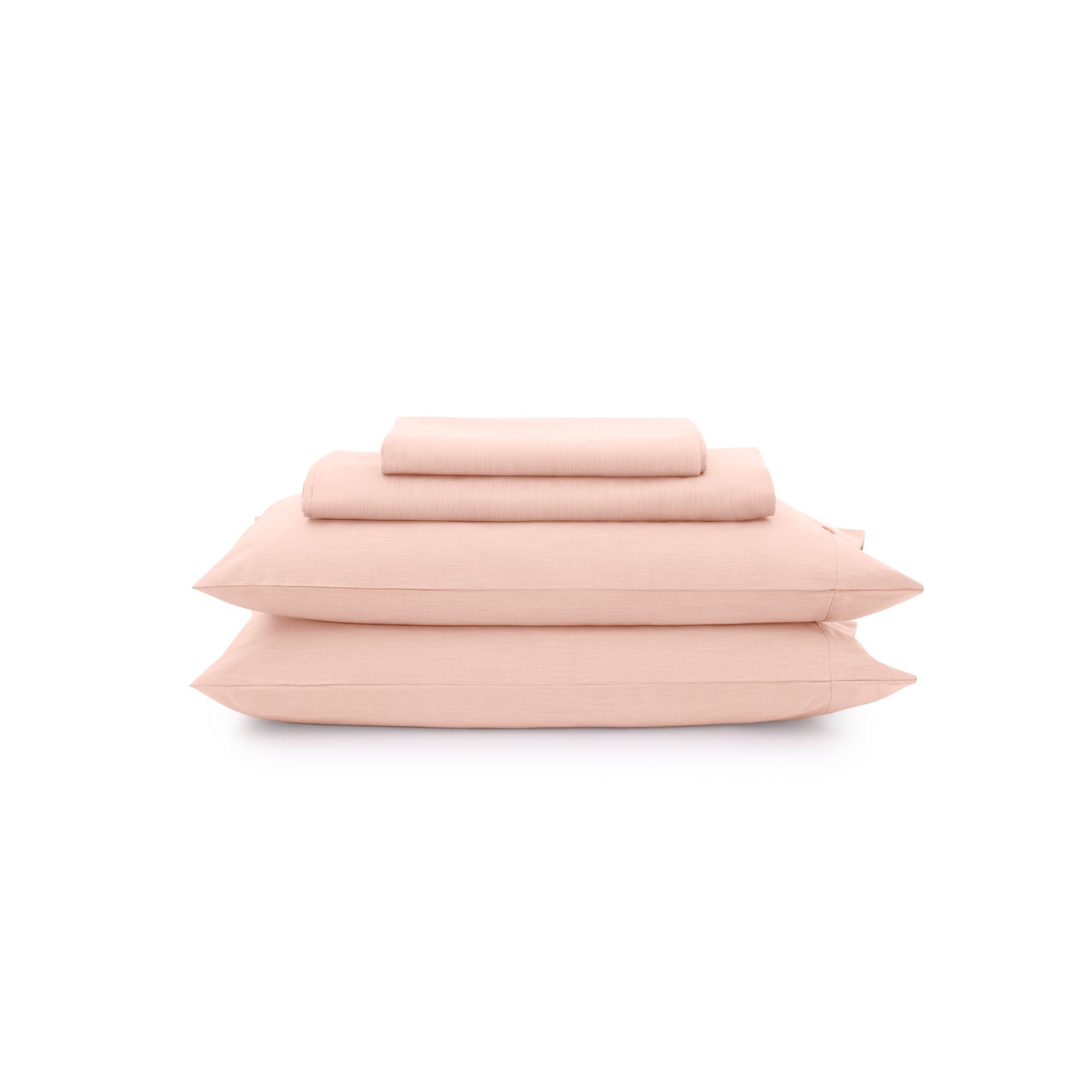 Organic Sheet Set - color:rose-rubia