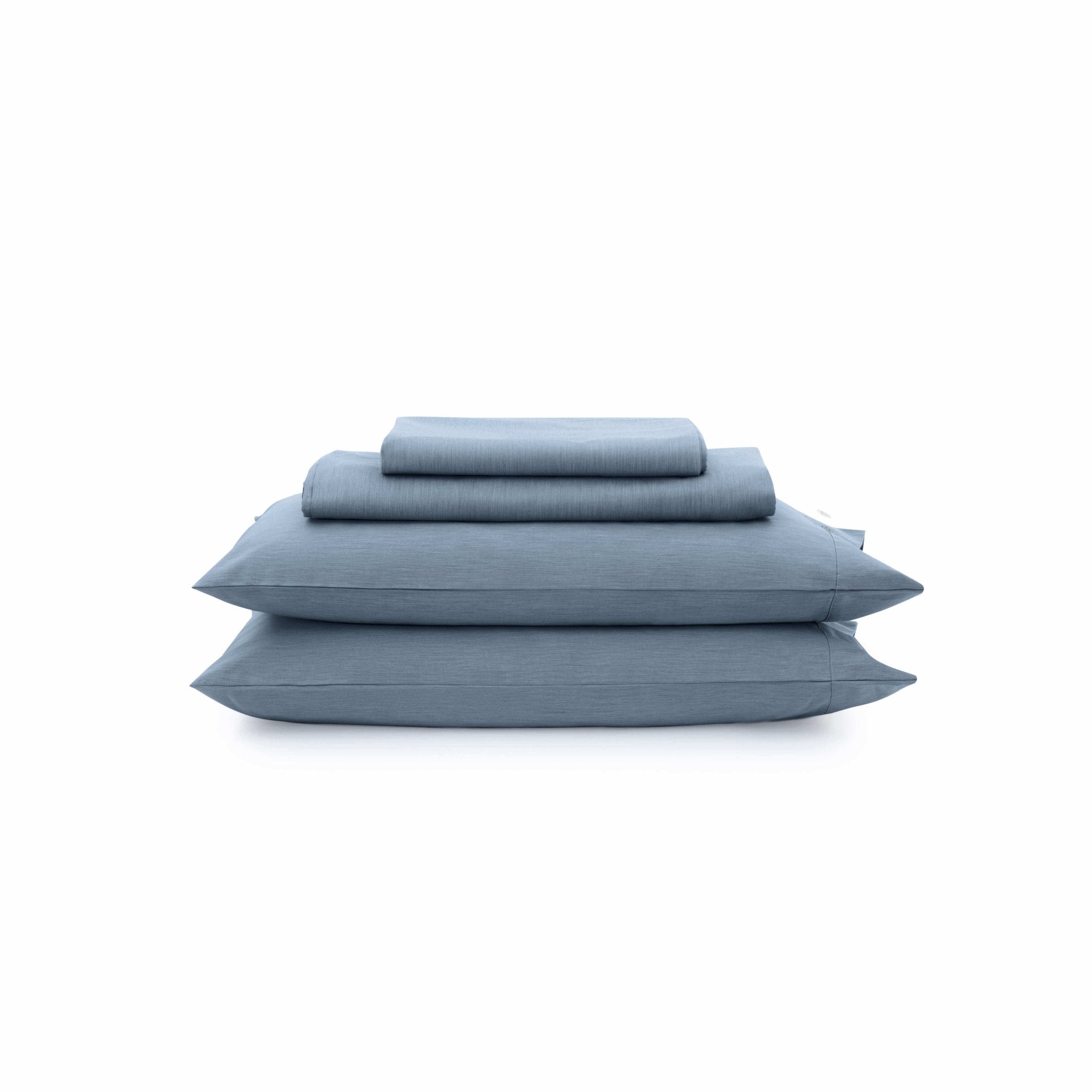 Organic Sheet Set - color:deep-indigo