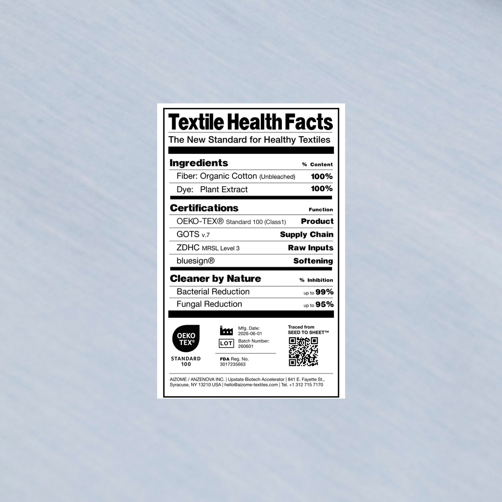 Textile Health Facts - color:natural-indigo