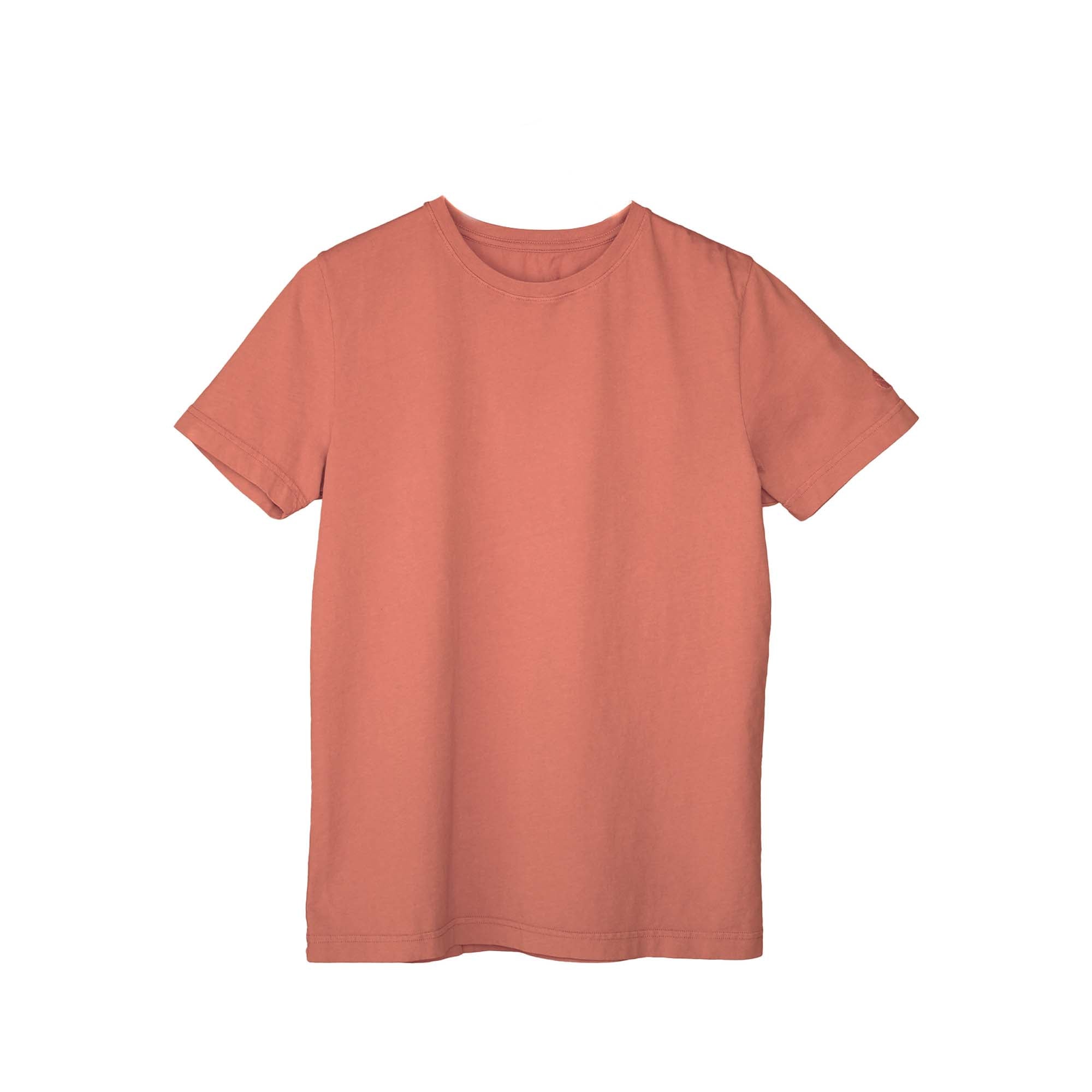 Regenerative Cotton T-Shirt - AIZOME (North America) - AIZOME color:burnt-clay
