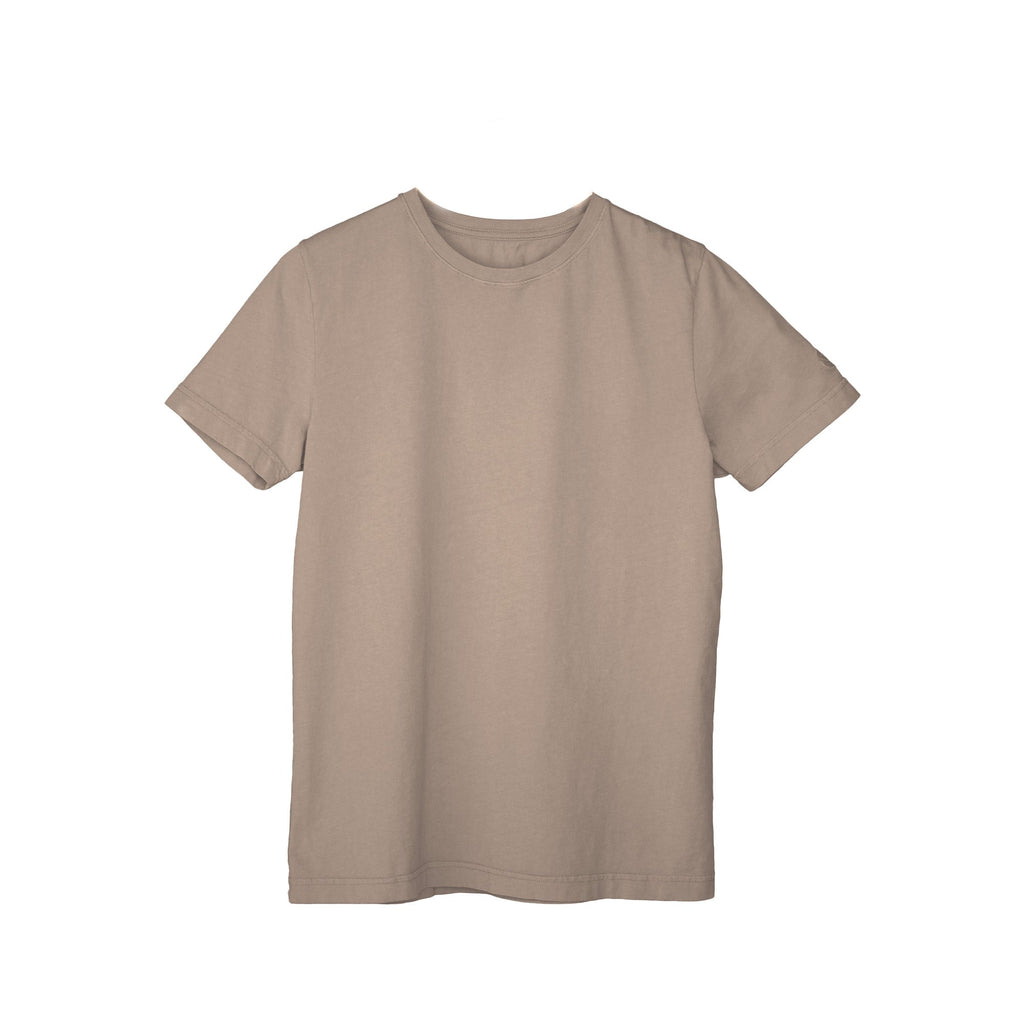 Regenerative Cotton T-Shirt - AIZOME (North America) - AIZOME color:dark-oak